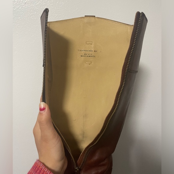 Frye Jayden button Tall leather riding boots - Picture 6 of 8